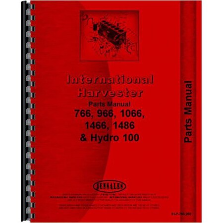 Tractor Chassis Parts Manual For International Harvester 100